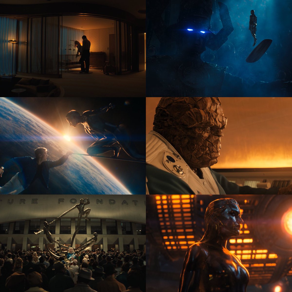 Mandevil23's tweet photo. the visuals of the fantastic four: first steps https://t.co/JEt1Pglf3C