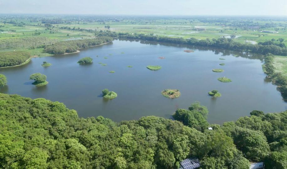 EnvironmentPib's tweet photo. Shri @byadavbjp announces Shekha Jheel Bird Sanctuary as India’s 99th #Ramsar site; Uttar Pradesh’s tally rises to 12

📝
 https://t.co/Iv7CJF9S0I https://t.co/AG0k2xCG7R