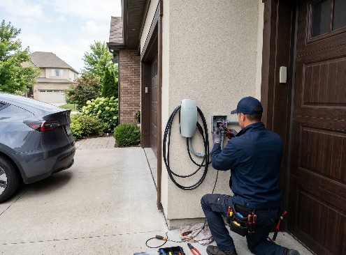 GrindrodElectSl's tweet image. Power surges aren’t always dramatic lightning strikes. Sometimes it’s your AC cycling on, the fridge kicking in, or old wiring having a moment. Tiny hits add up fast. Here’s why whole-home protection matters: grindrodelectricalsolutions.com/surge-protecto… #HomeTips #ElectricalSafety