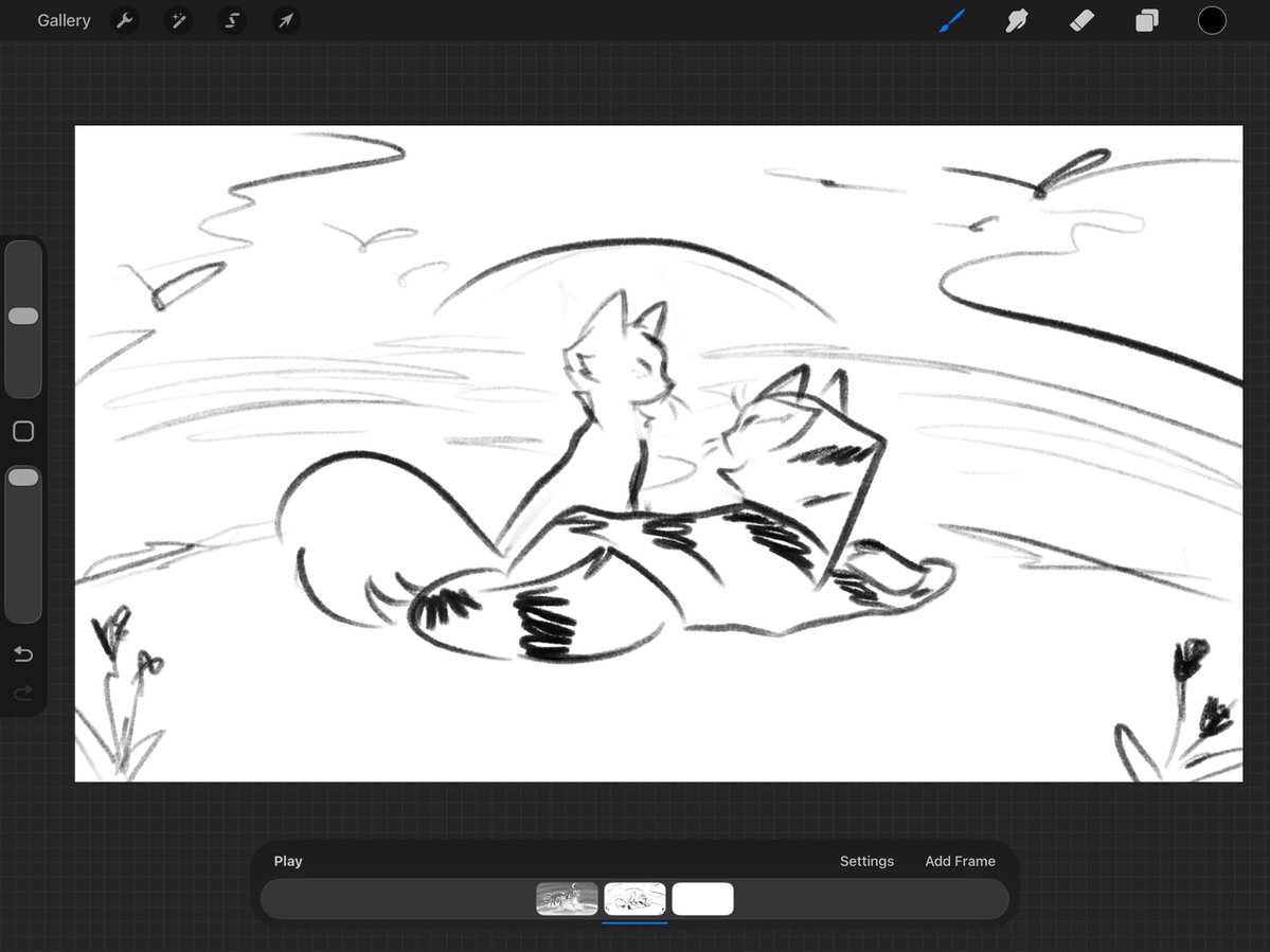 butchstonefurr's tweet image. Some WIPs for a short sketch PMV coming soon :) #warriorcats