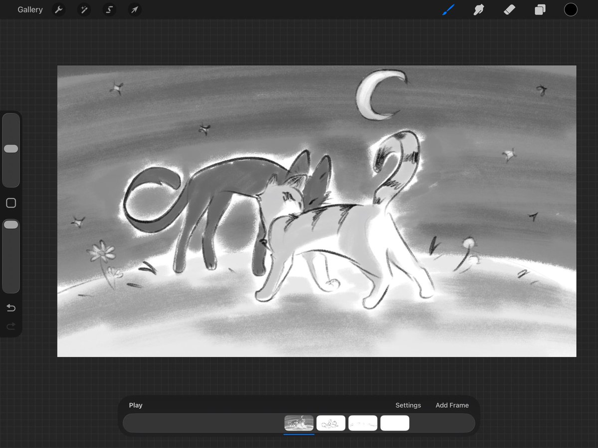 butchstonefurr's tweet image. Some WIPs for a short sketch PMV coming soon :) #warriorcats