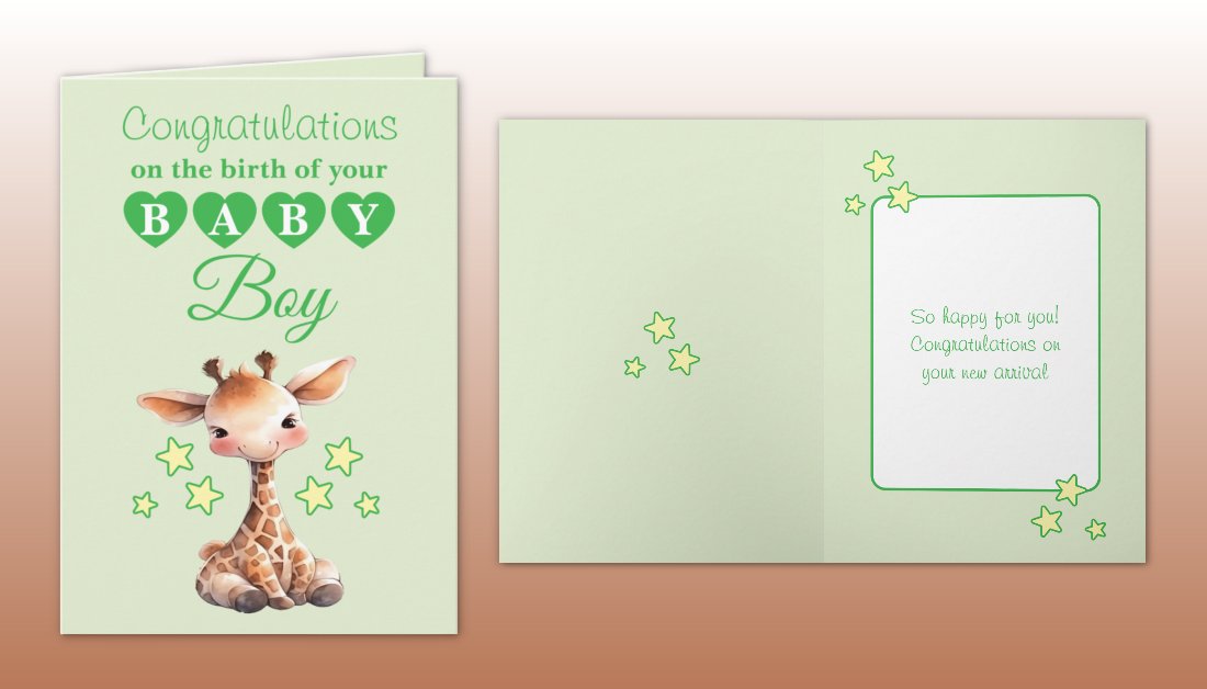 LynnroseDesign's tweet image. zazzle.com/baby_boy_congr… 
#greetingcards #shopsmall