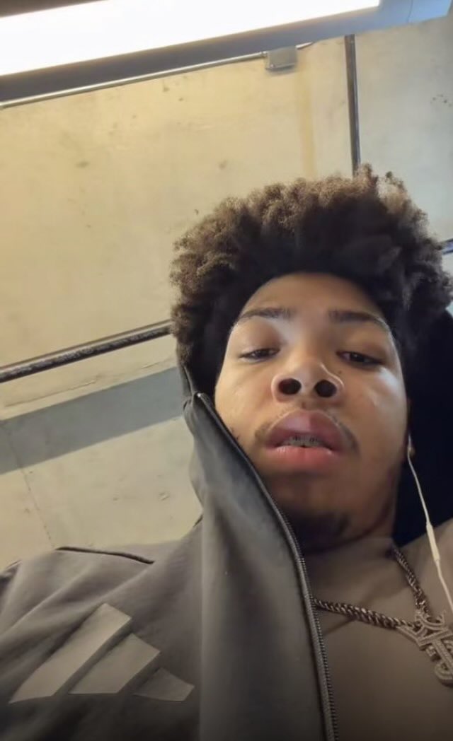 dropthaweight's tweet photo. @RobertA20481890 @tyran_stokes Stokes wearing adidas in his tik tok live tonight🚨ku! 😎 https://t.co/XxTDc310BD