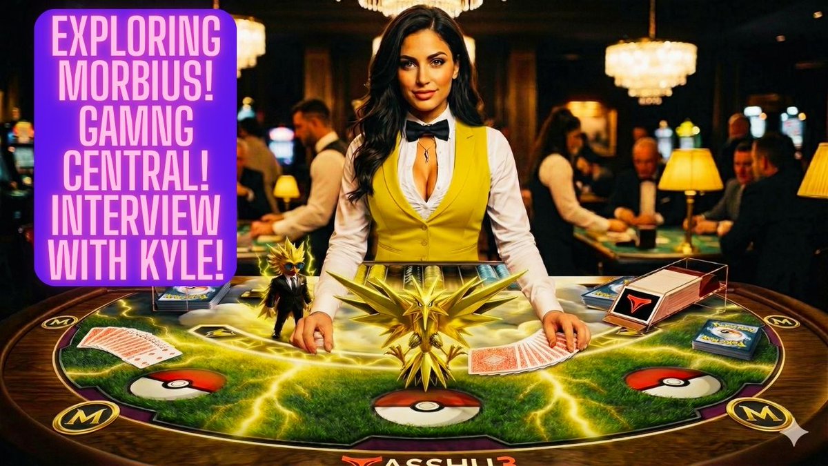 Watch the live show in 21 hours with Dev Kyle covering Morbius! Gaming Central on Pulsechain! <a href="/morbius_io/">Morbius.io</a> 
youtube.com/watch?v=k7pPlR…