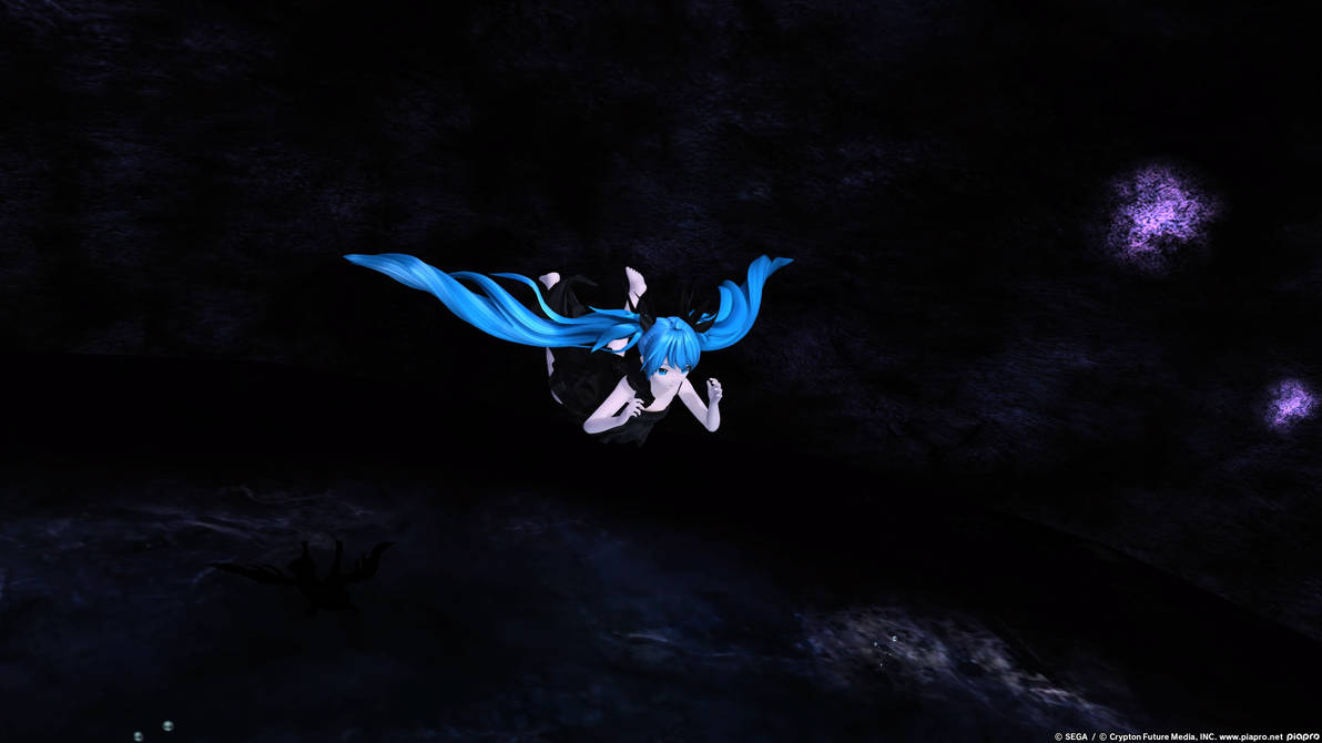 RyenPS94's tweet image. Deep Sea Girl. #HatsuneMiku #DeepSeaGirl #Classic #Module #Barefoot #ProjectDivaFuturetone #CryptonFutureMedia #Piapro #SEGA