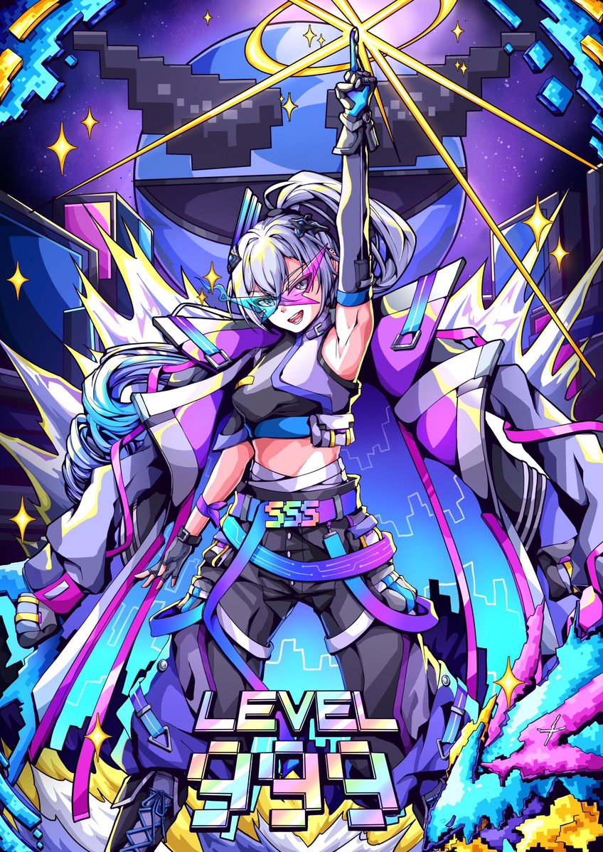 LVL 999
#HonkaiStarRail #silverwolf