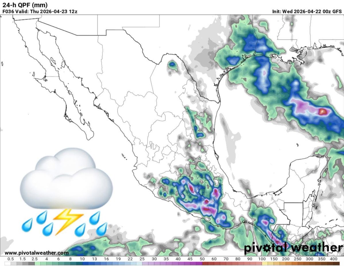 🍁🌧️Meteorología México🥶❄️ tweet media