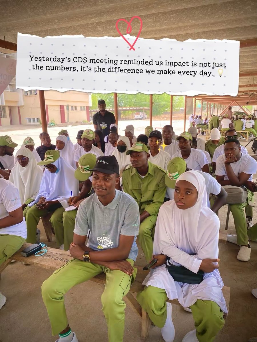 Dl4all_Borno's tweet image. Impact is not just about the numbers, I t’s about the lives we touch, the minds we shape, and the change we create.

Yesterday was not just another meeting
It was a moment of learning, connection, and real transformation.

#ImpactBeyondNumbers #DL4ALL #CDSMeeting