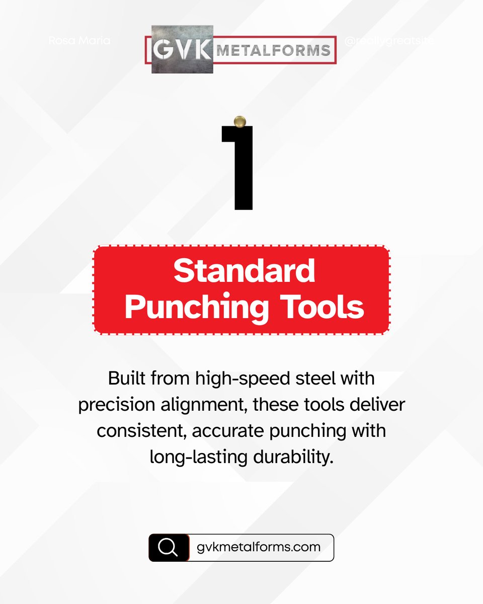 GvkLtd's tweet image. 💥 3 𝐏𝐨𝐰𝐞𝐫𝐟𝐮𝐥 𝐏𝐮𝐧𝐜𝐡𝐢𝐧𝐠 𝐓𝐨𝐨𝐥𝐬 𝐂𝐚𝐭𝐞𝐠𝐨𝐫𝐢𝐞𝐬

✔️ Standard Punching Tools
✔️ Versatile Die Options
✔️ Advanced Forming Tools

One Partner. Total Solution.
Choose GVK Metalforms.
.
.
#PunchingTools #MetalWork #MetalFabrication #FormingTools #GVKMetalforms