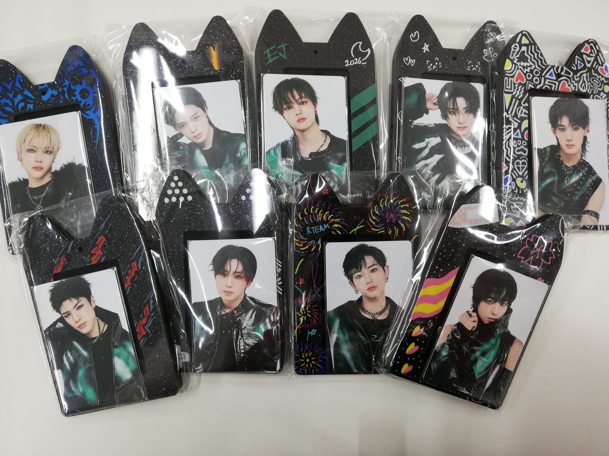 🤍 #andTEAM &TEAM 🪽 フォトカードホルダー 8000円トレカ ニコラス EJ