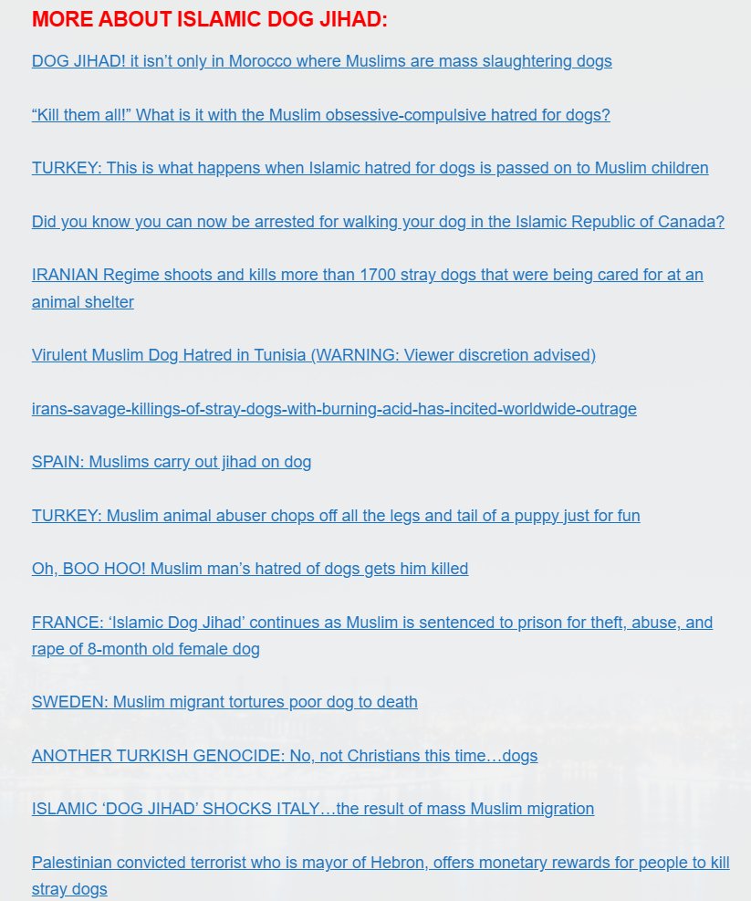 StevenS23337721's tweet image. Gee, I wonder who could be POISONING so many #dogs in #London parks?
Surely not members of the "religion of compassion"?

Perhaps it's people whose #religion considers dogs to be FILTH, with the exception of working dogs.

[video]
barenakedislam.com/2026/04/21/gee…