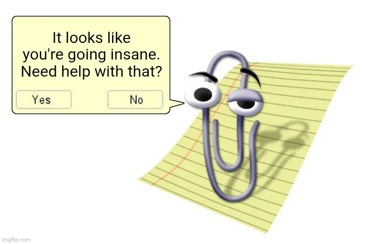 charles07_s's tweet photo. @Jason clippy v2? https://t.co/Q9UUbmsfkG