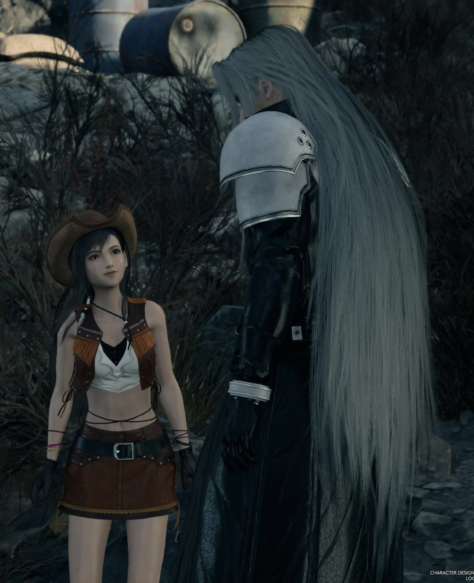 #FinalFantasy #FinalFantasyVII #Sephiroth #Tifa #SephTi