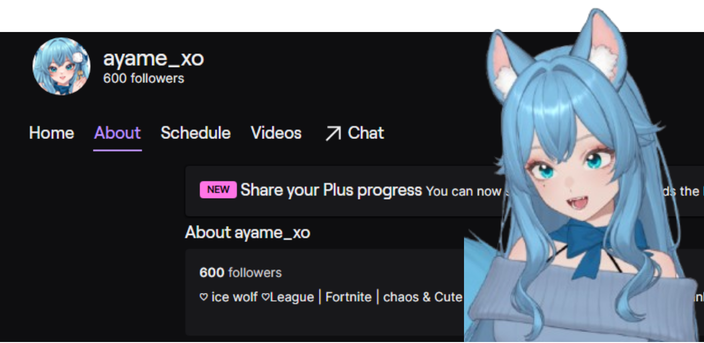 tthank you so much for 600 followers on Twitch!! 💜
i really appreciate all the support . I’ll keep doing my best for you guys ✨#VtuberUprising #VtuberEN