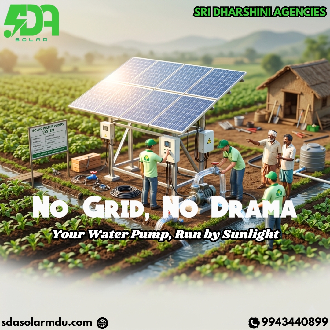 sdasolarmdu's tweet image. Premium solar pump for farms in TN with subsidy support. Reliable irrigation starts here.

📍 Madurai, Tamil Nadu | 📱 +91-9943440899 | 🌐 sdasolarmdu.com

#sda #sdamadurai #SolarPump