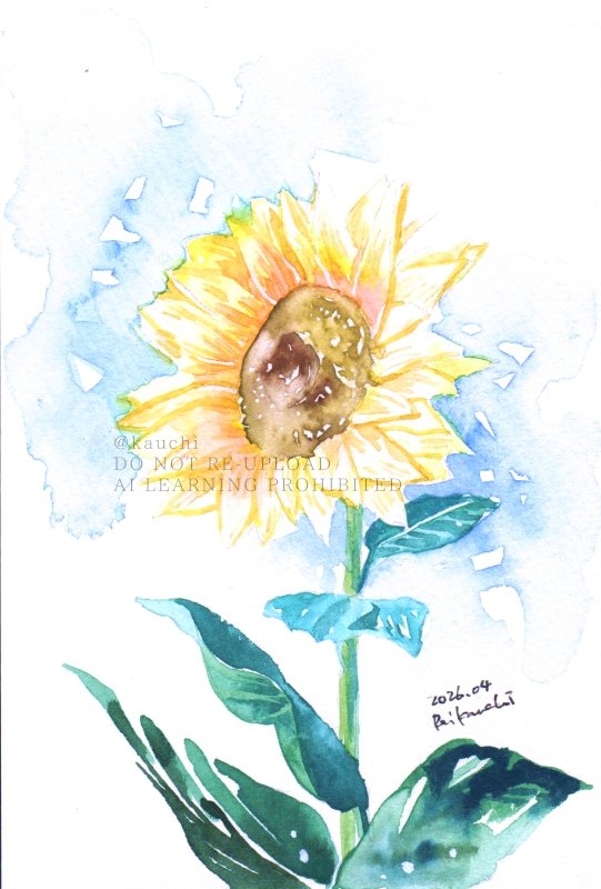 かうち🎨水彩と漫画が好き tweet media