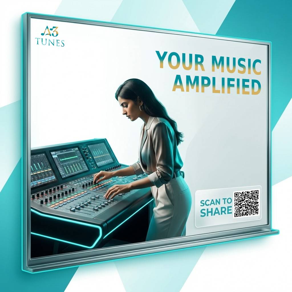 A3TunesGlobal's tweet photo. Take your tracks from the studio to the global stage with our seamless distribution tools.
#A3Tunes #MusicDistribution #music #musiccreator #MusicProduction #ArtistGrowth #SoundEngineering #MusicMarketing #RevenueStream #MusicPromotion #Royalties #NewMusic #ArtistLife #MusicIndustry