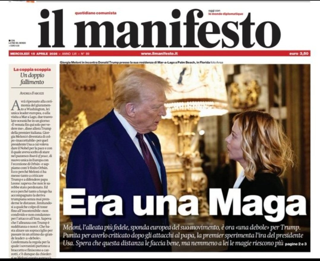 <a href="/GiorgiaMeloni/">Giorgia Meloni</a> <a href="/riotta/">Riottoso podcast</a>
