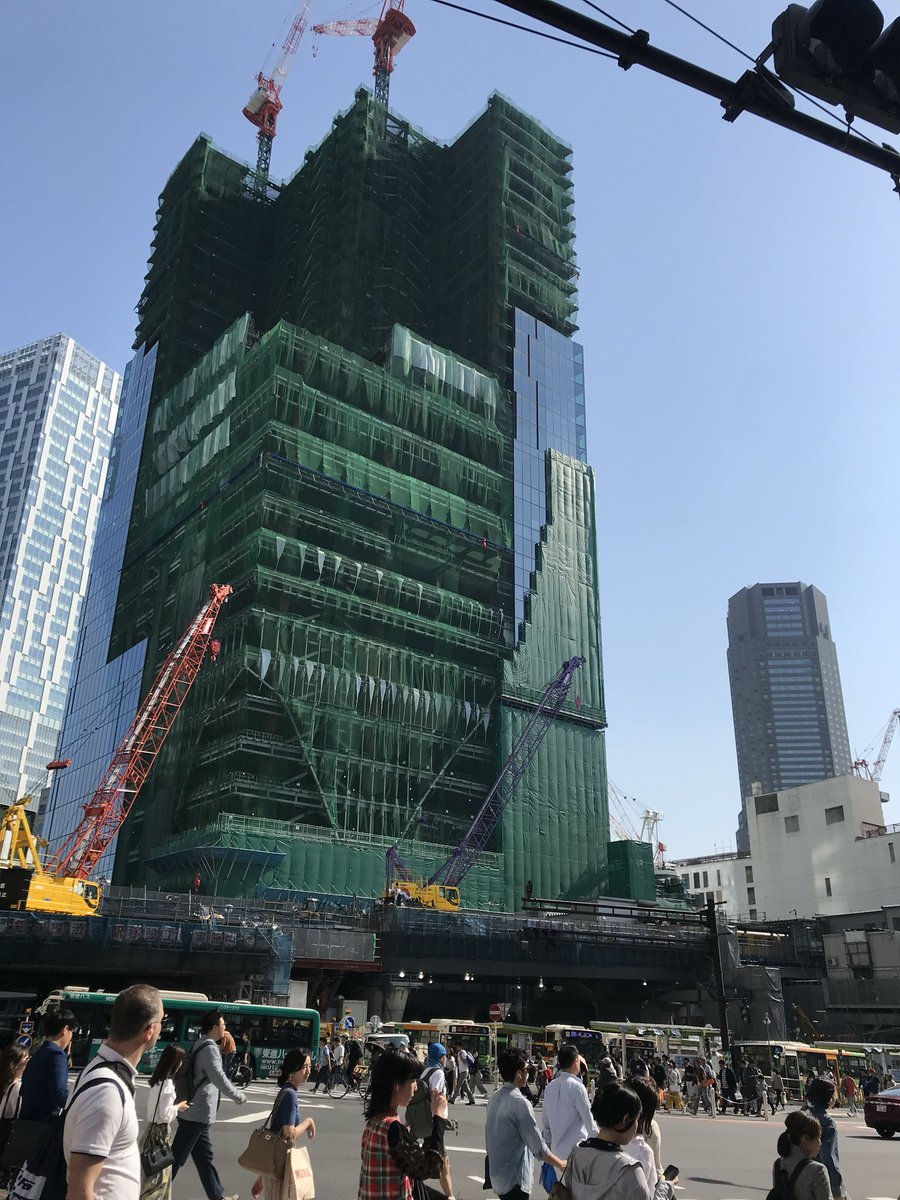 8年前の今日
スクランブルスクエア建造中