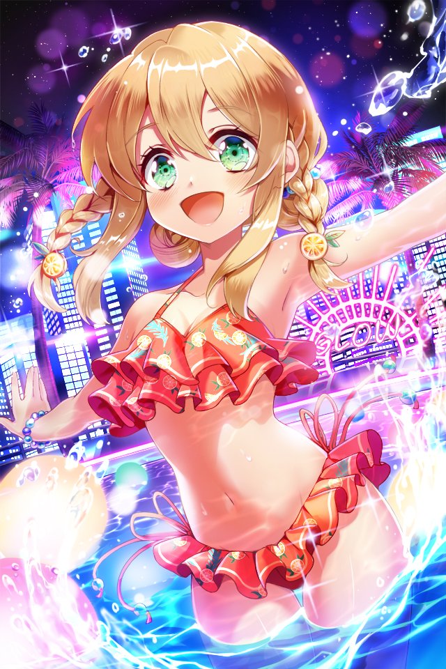 Grimoirerefrain's tweet photo. ✦✦ Illustration  memoires ✦✦

✧冬樹 ノエル【夜プール】

#グリモアR https://t.co/XO5OvfqjVr