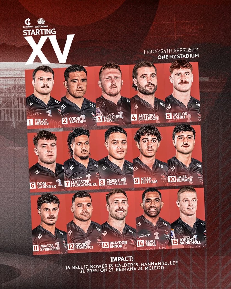 ChalynRugby's tweet image. Look who’s starting at 7 👀 

#Allblacks #SuperRugbyPacific #Rugby
