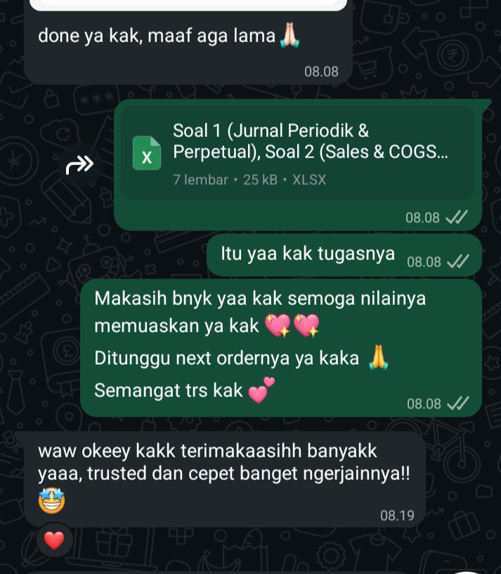 Jasa Joki Tugas Akuntansi & Les Akuntansi Murah 💯 tweet media