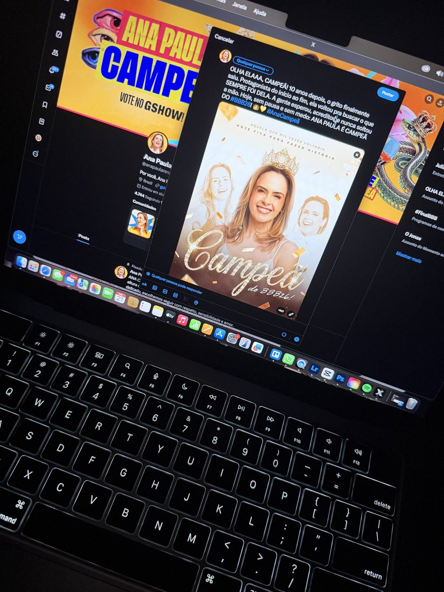 tá entregue, com sensação de dever cumprido. 🤍 faríamos tudo de novo quantas vezes fossem necessárias.

sem vocês isso não seria possível, <a href="/jotavys/">jota</a>, <a href="/brinasmbf/">huanna</a>, <a href="/tvzeiro/">danz</a> e <a href="/tuittahonter/">‏ً</a>. gratidão propro sergio tristão pela confiança.