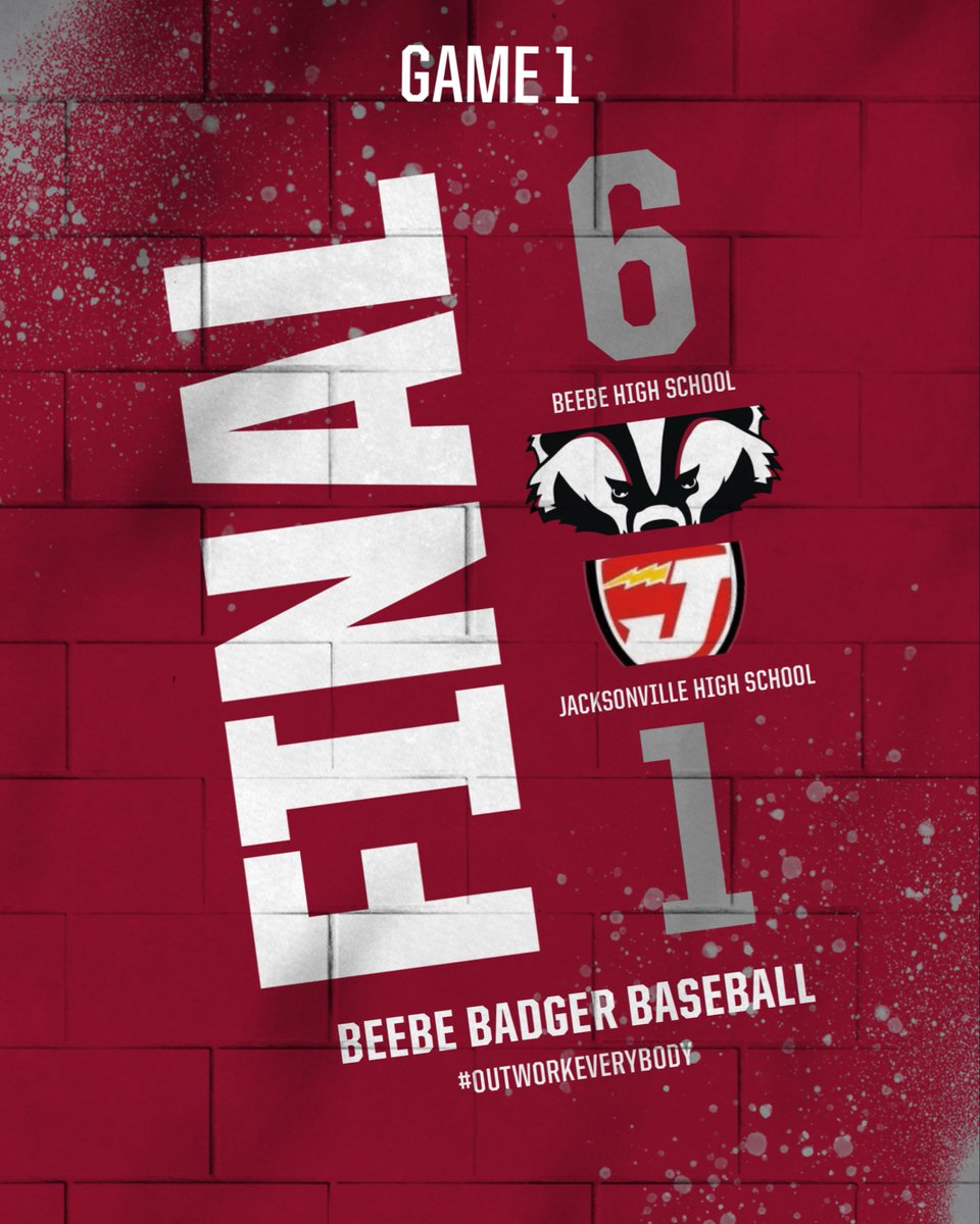 Beebe Badger Baseball tweet media