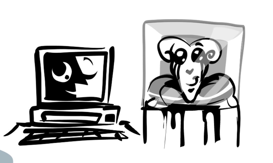 I'm dying #scpfoundation 

Scp 079 and 035 doodles! They're bestie