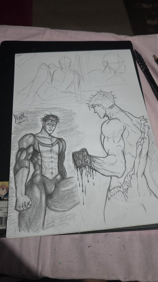 hallpretoo's tweet photo. tá ficando assi 
#invinciblecomic https://t.co/cDYzfNNYFQ