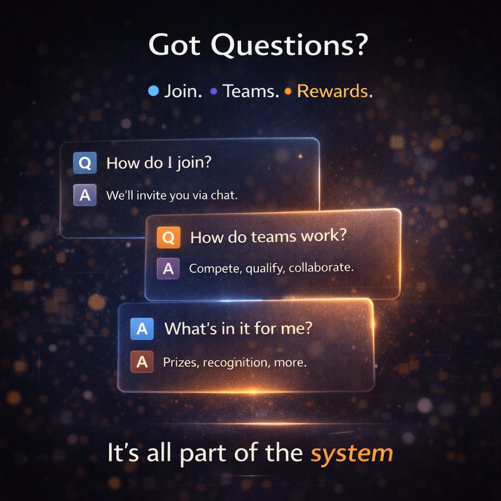 eyecoinHQ's tweet photo. Can I join the EyeCoin tournament 👁️
#EyeCoin #Web3Gaming #GameFi
Yes, but players go through a process.
Participation starts by getting into a team and performing through the system.
What do I win
EyeCoin rewards, recognition, and leaderboard visibility. https://t.co/ca1WIOuAZo