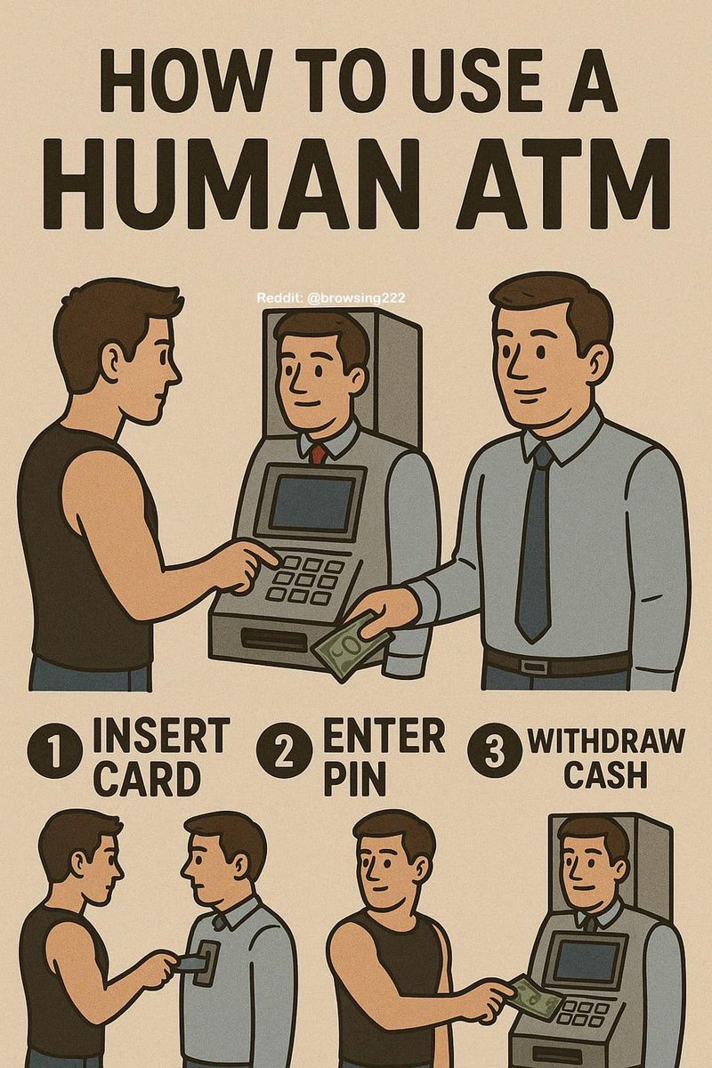 MASTERGILLL's tweet photo. A quick reminder on what Master Gil does insert enter the pin and drain your cash 💵 https://t.co/xKcdm1K1Sv