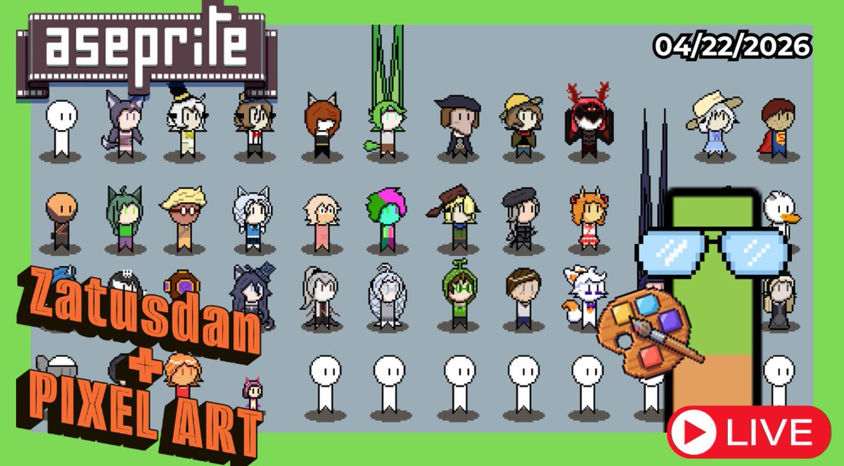 CheeseCakeCacti's tweet image. You’re Staying… Right? I’m Drawing 

streaming in a bit… just a quick chill art stream 
not too long… just enough time to hang out
come keep me company 👀

#VTuber #ArtStream #StreamingLater #CozyStream #PixelArt