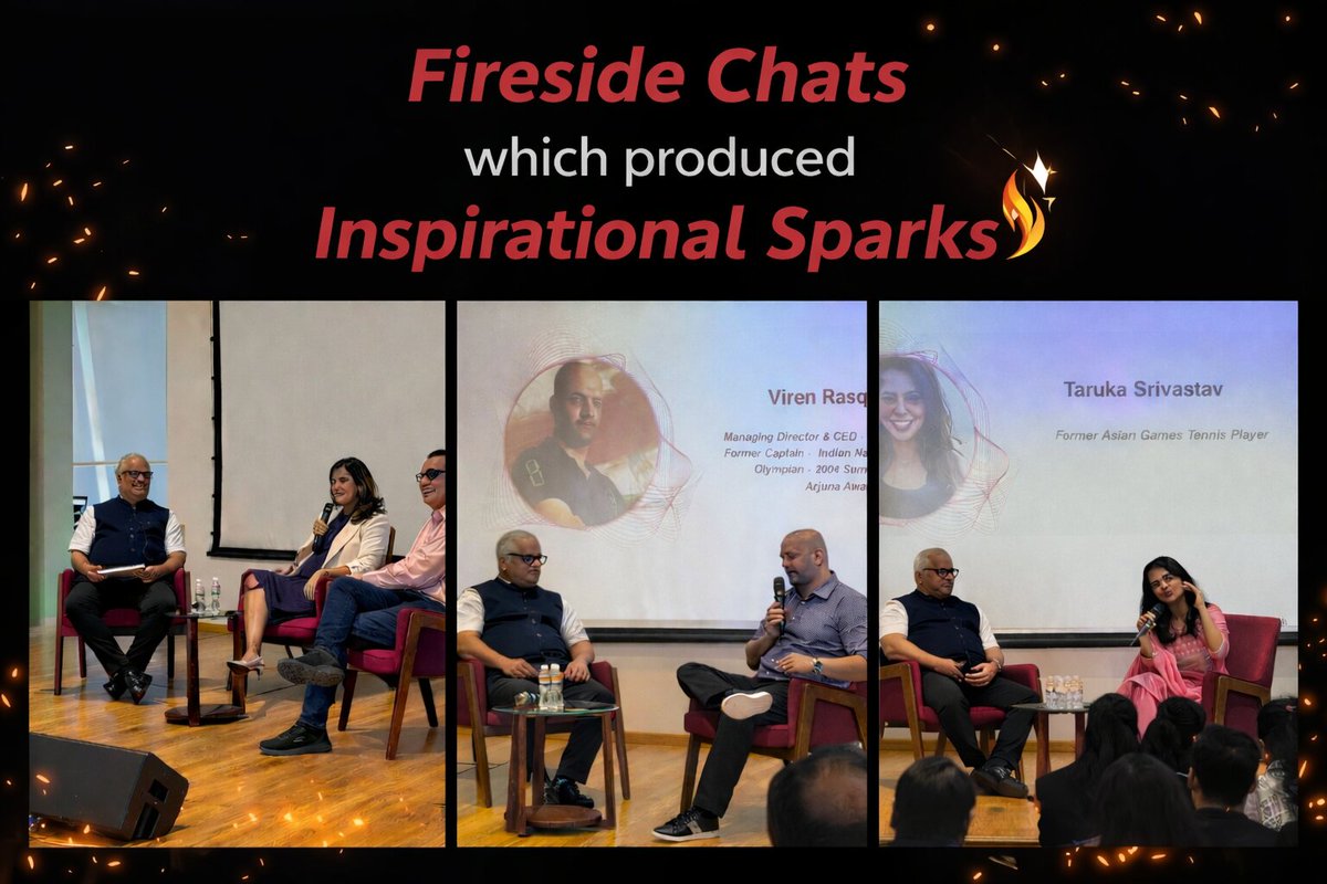 vinaykanchan5's tweet image. #speakerlife #trainerlife #authorlife #championmentality #sportinginspiration 

Over the last few months, I've had the absolute pleasure and privilege of being part of some truly riveting fireside chats with elite sporting champions. 

This, a fascinating part of an exhaustive