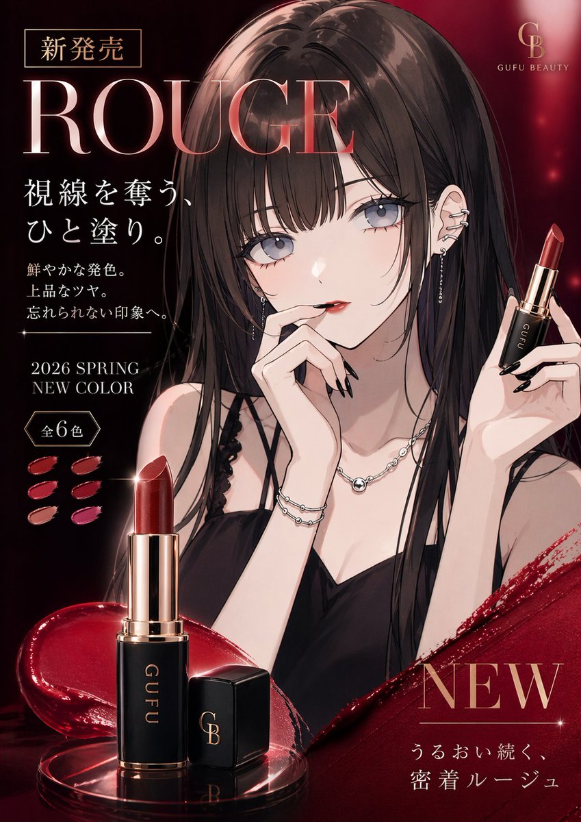 Luxury Lipstick Ad Transformation