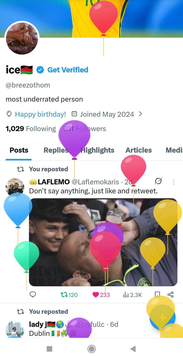 breezothom's tweet photo. It's a birthday https://t.co/XXMNTsdHxd