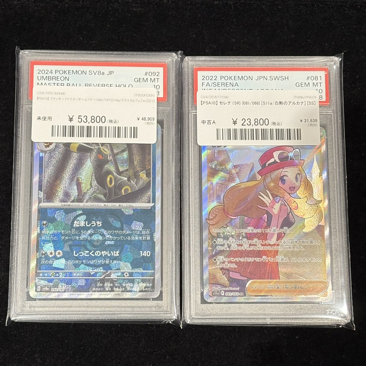 ポケモンカード ブラッキー マスターボールミラー PSA10 PSA10