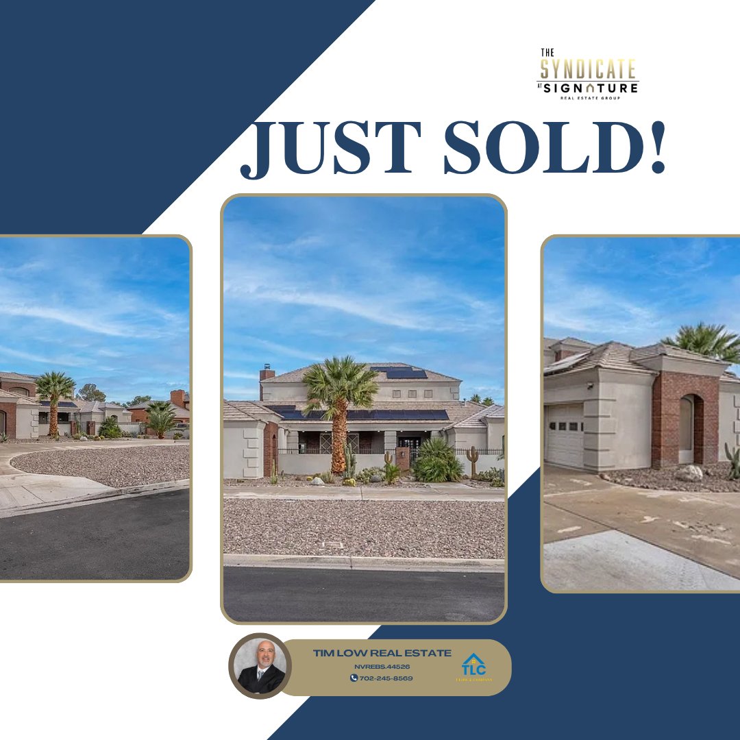 TLowRealEstate's tweet photo. SOLD ✨

This stunning 7-bed luxury estate with a resort-style backyard, finished basement, and ultimate indoor-outdoor living is officially off the market 🏡🔥

Another win in Las Vegas!

Ready to buy or sell? Let’s talk.

#Sold #LasVegasRealEstate #LuxuryLiving #JustSold https://t.co/SEIH4Jq4tE