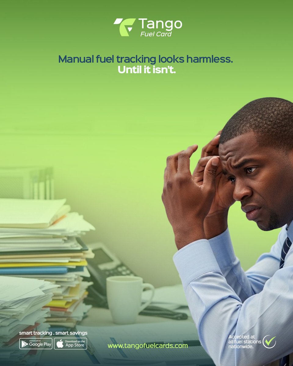 tangofuelcard's tweet photo. Time wasted on manual tracking, mistakes in entries, and delays in reports quietly drain your resources. Every small error adds up to hidden costs your business can’t afford.

Tango Fuel Card automates fuel management, saving you time, reducing errors, and protecting your bottom line.

Visit https://t.co/MeZG20phS6 for more info or call 0906 796 7496 to book a demo today.
#TangoFuelCard #FuelCard #FleetManagement #FuelManagement