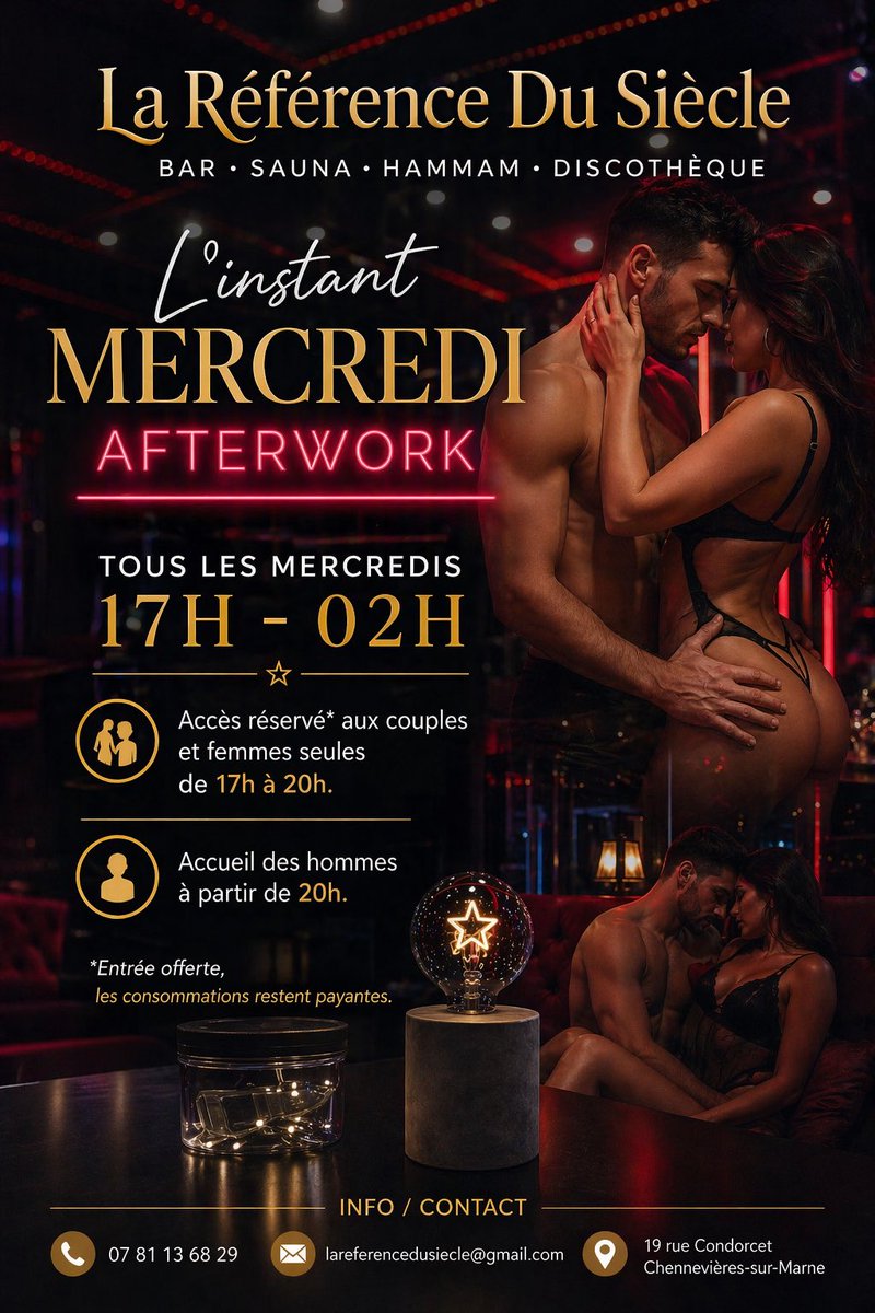 LRDS94's tweet image. Après 2 jours de repos, La Référence Du Siècle vous accueille à nouveau pour votre bulle de plaisir du mercredi ✨

#afterwork #mercredi #iledefrance