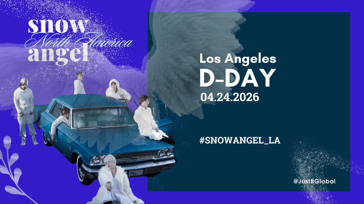 📢ATTENTION ONLYB

D-DAY in Los Angeles!

Los Angeles ONLYB!
Share your comments📝, pics📸 and videos📹!
Use the hashtags below 🙏

Celebrate the finale with JUSTB!!!

#JUSTB #SNOWANGEL_LA
#SNOWANGEL
<a href="/JUSTB_Official/">JUSTB Official</a> <a href="/JUSTB_twt/">JUSTB_member</a>