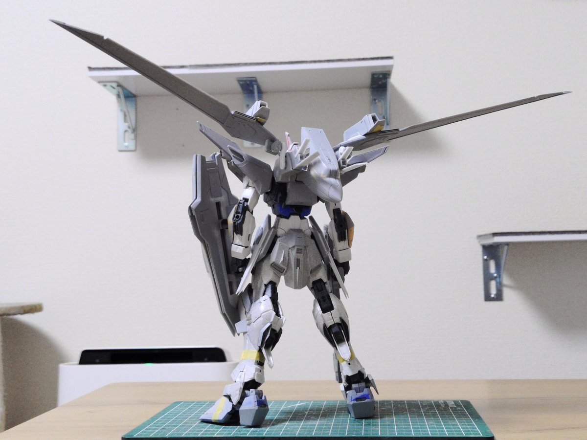 1/100イモータルジャスティスの加工が全て終わりました。ついに塗装へ。#ISPWC2026 #プライターズ