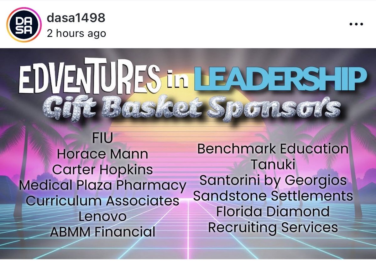 Ed Leadership FIU tweet media