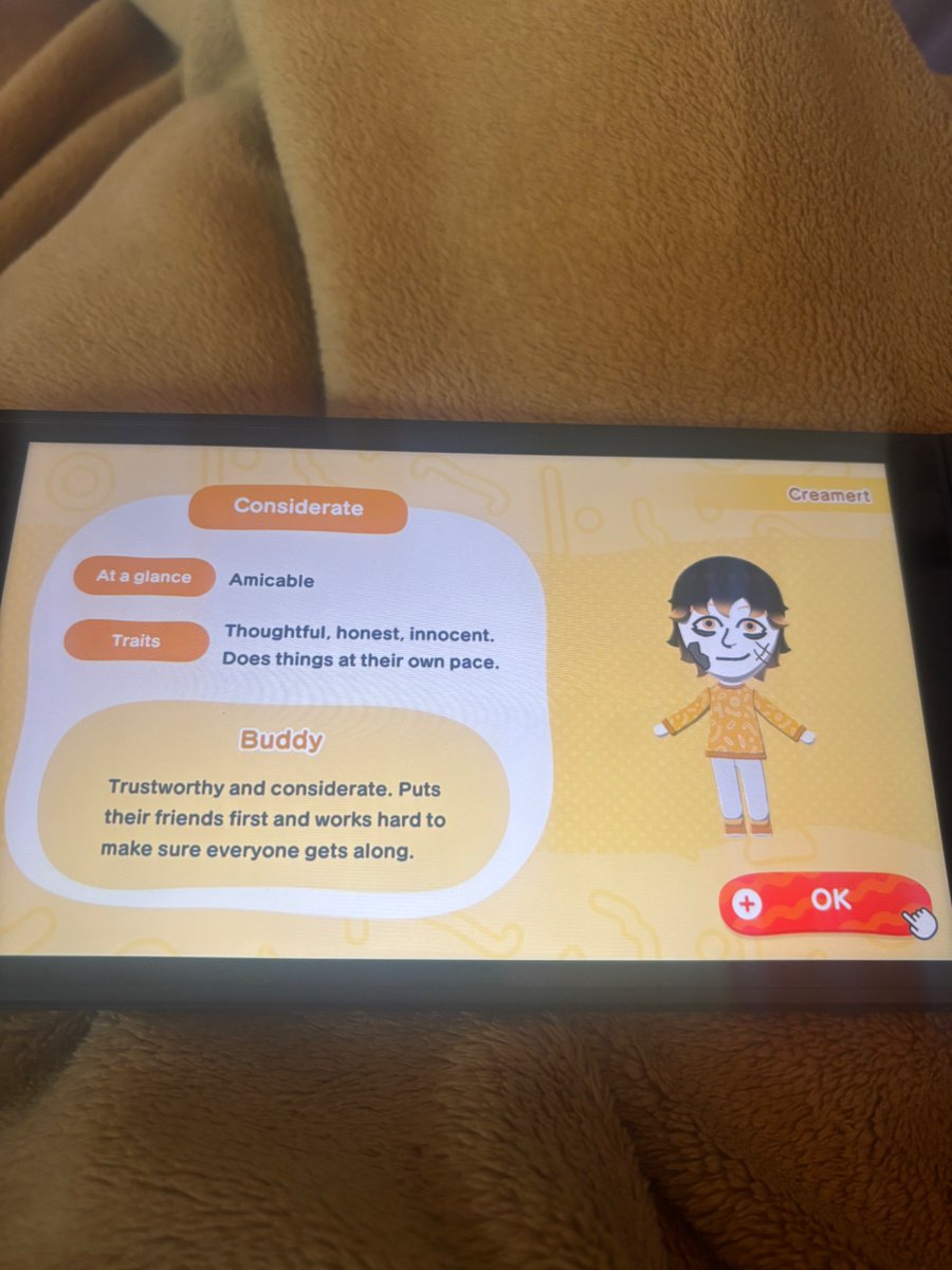 Wait why does the color actually kinda fit him-