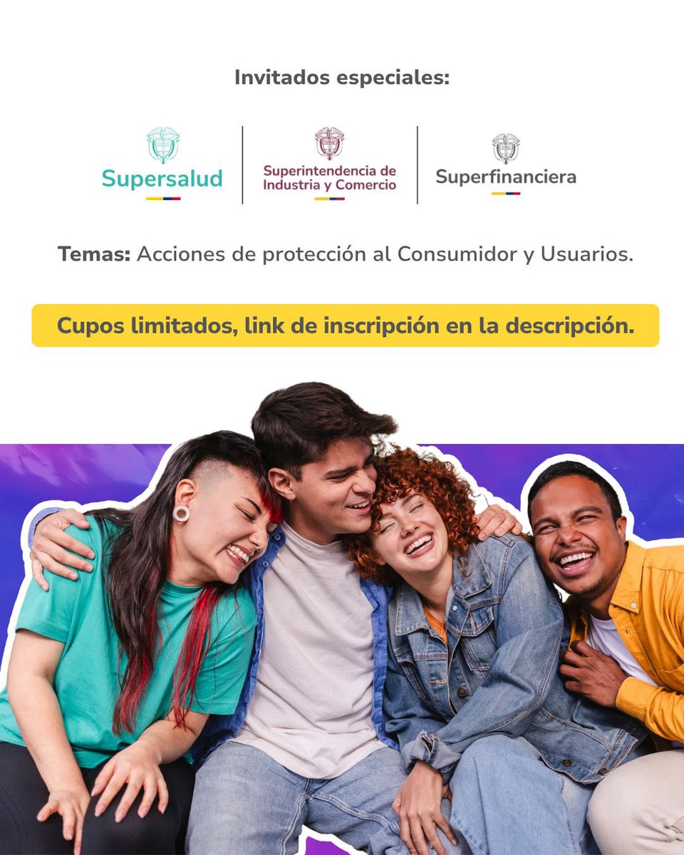 📢 Atención, estudiantes de Consultorio Jurídico en Bogotá.

El <a href="/MinJusticiaCo/">MinJusticia Colombia</a> invita a participar en el seminario ‘SuperConectados con la Justicia’, un espacio de formación diseñado para fortalecer competencias en acciones jurisdiccionales de protección al consumidor y usuarios,