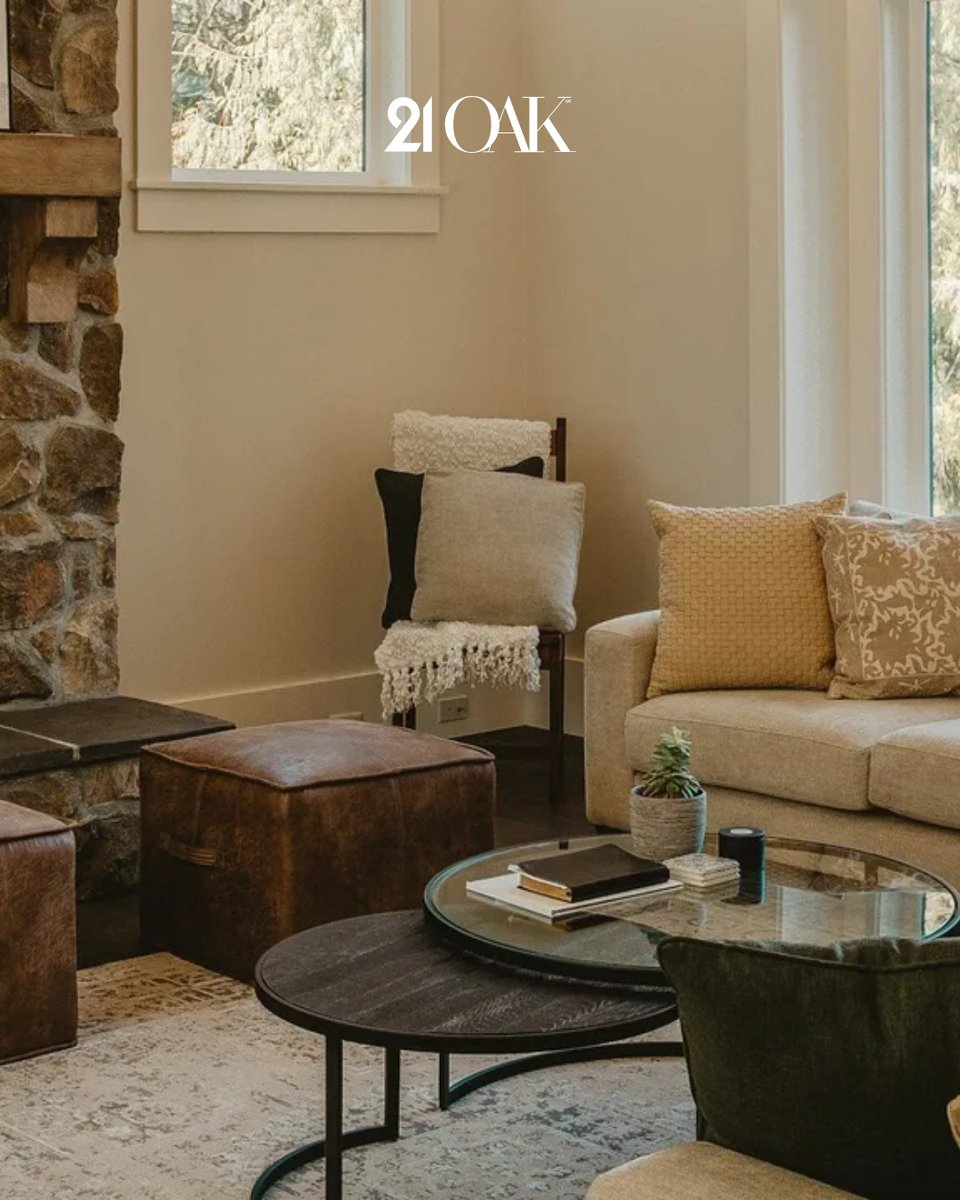 Official21Oak's tweet image. Nature inspired design is not just aesthetic, it is adding real value. According to 21Oak, new Zillow research found that homes featuring natural materials and organic elements can sell for up to 3.5 percent more,… #interiordesign #hometrends #modernliving #homevalue #21oak