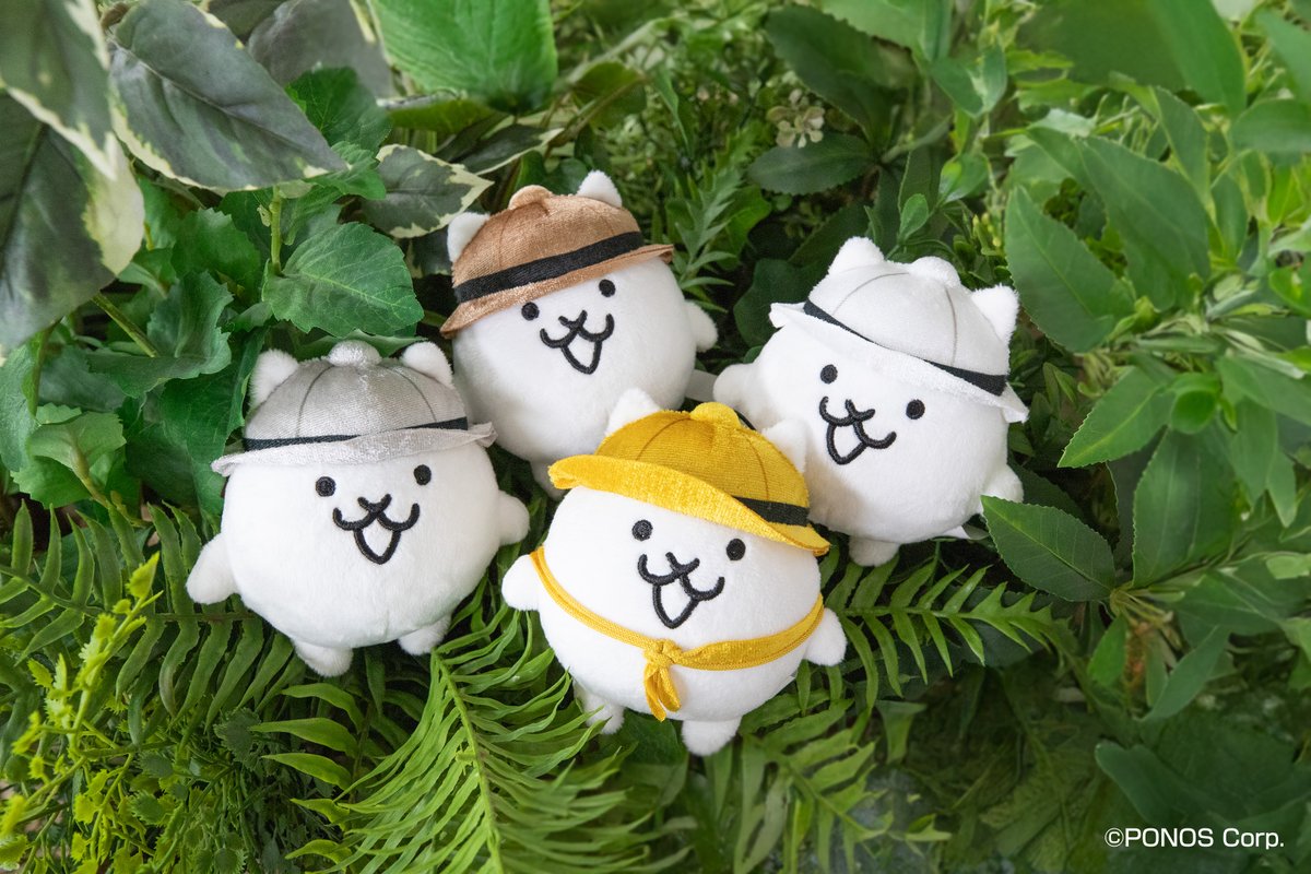 ?4月発売商品? 【にゃんこ大戦争】 ・BIGぬいぐるみ（キモネコ 