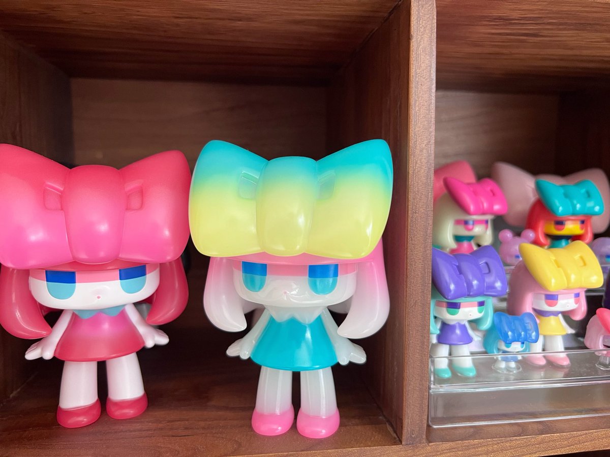チヨコ 個展限定カラー チヨコのmelting ver.届きましたー！ めちゃくちゃ可愛いと思ってい