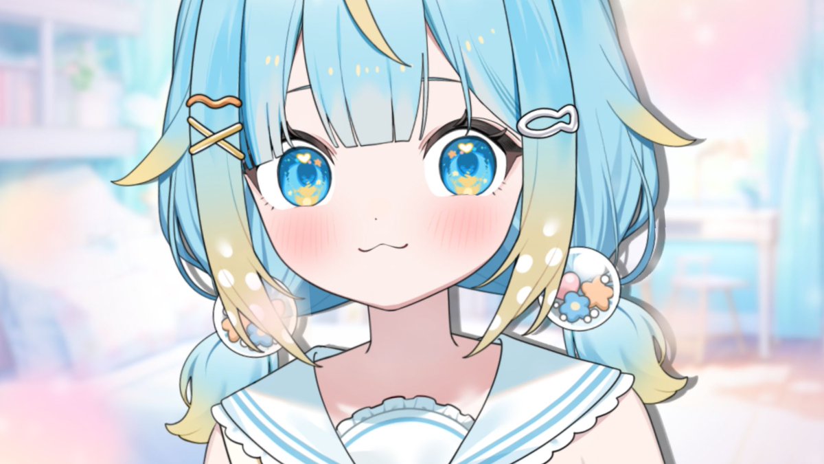 Penny Puffball 🐡🩵 Pufferfish VTuber tweet media