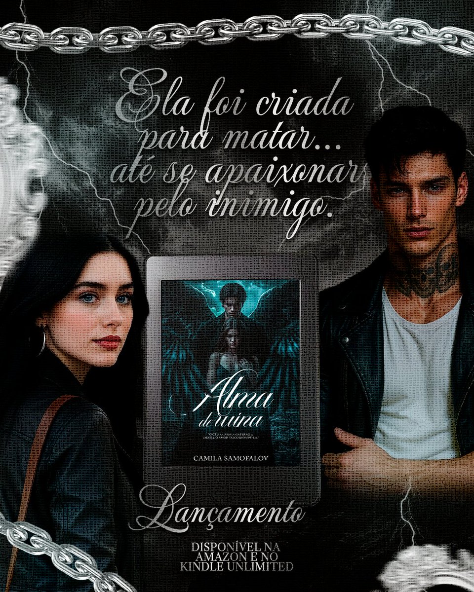 SonhosEntre's tweet image. 💀 ELE É O PECADO QUE ELA DEVERIA APAGAR.
🖤 ELA É A SENTENÇA QUE ELE NÃO PODE ESCAPAR.
🔥 Mas nenhum dos dois quer vencer essa guerra.
📚 Disponível na Amazon e no Kindle Unlimited.

a.co/d/0aidv1fV

#book #ebook #kindle #amazon #livros